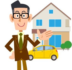 家や車などの財産を残せる